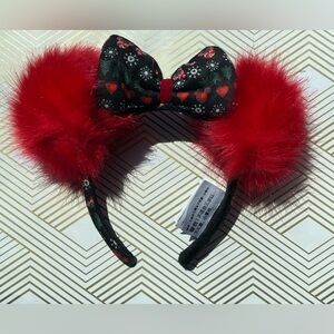 Disney Christmas Pom Pom ear headband